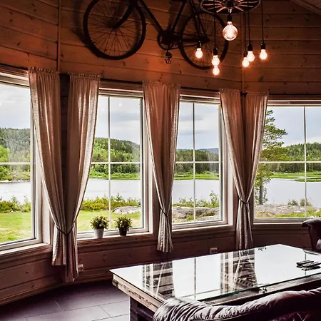 펜션 Froland Vagsdalsfjorden Mykland